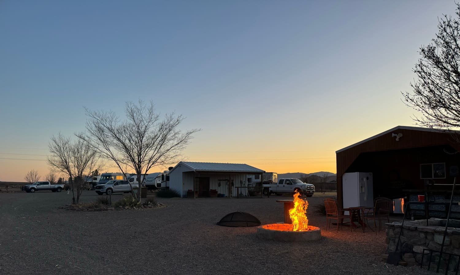 Campground at Peace & Plenty Ranch