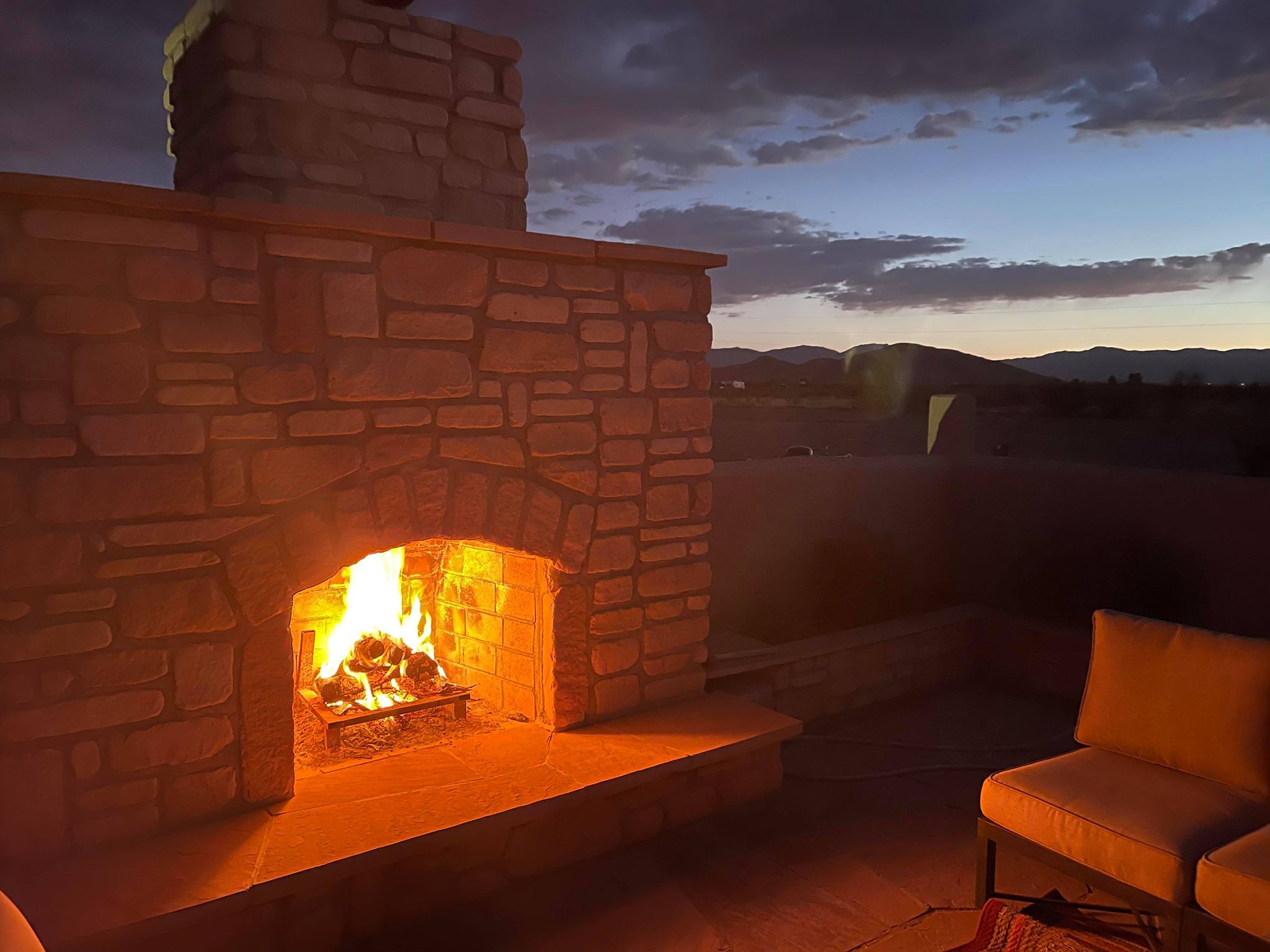 Evening Activities at our Horse Campground in Pearce Arizona